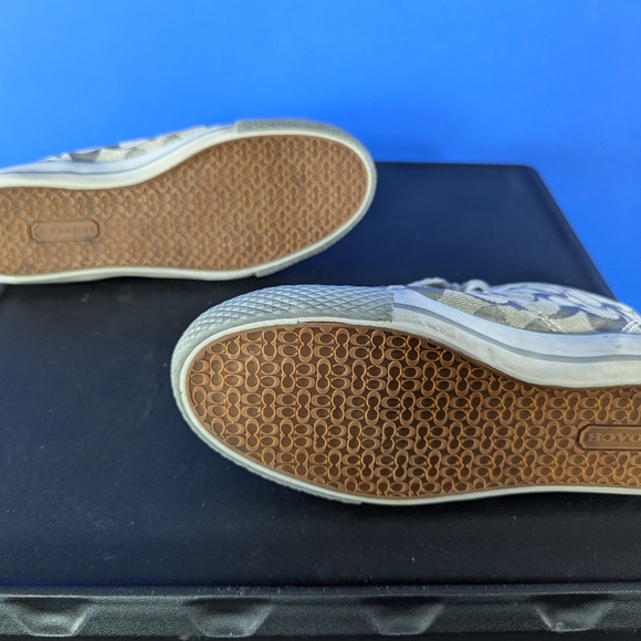 Silver Coach Sneakers - Picture 4 of 5